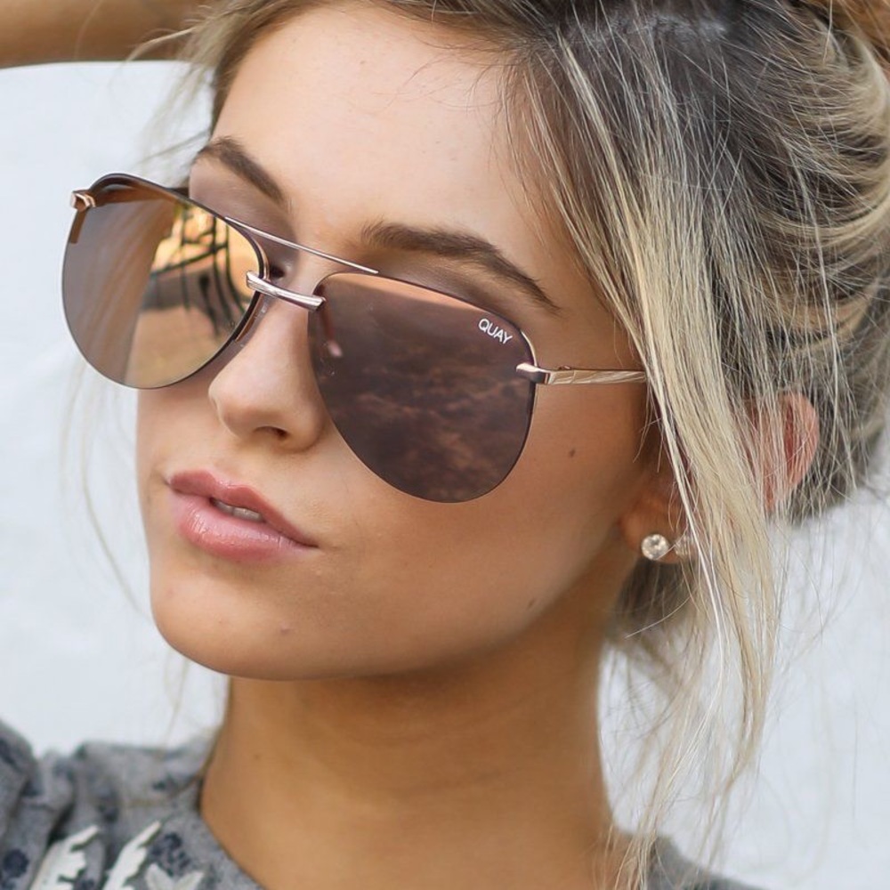 Quay La Playa Sunglasses - Pink